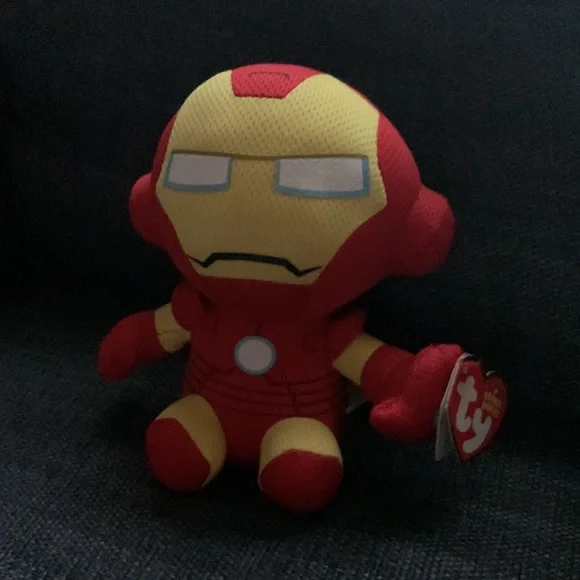 NWT TY Marvel Plush Dolls: Hulk, Iron Man and Captain America - Picture 2 of 6